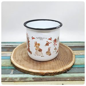 Mug in metallo Autunno nel bosco