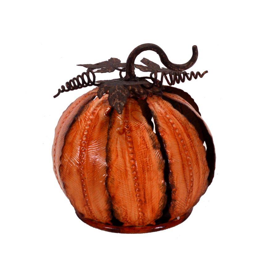 Zucca decorativa in metallo
