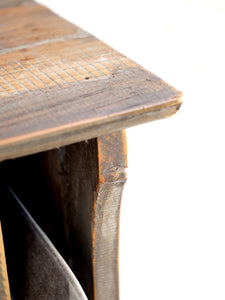Piattaia in legno con ganci