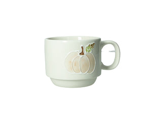 Tazza impilabile zucca e quadri