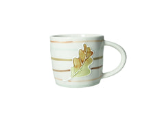 Carica l&#39;immagine nel visualizzatore di Gallery, Coppia di mug zucca e foglia di quercia
