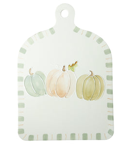 Tagliere in ceramica zucche