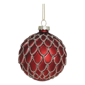 Sfera in vetro da appendere