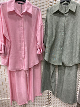 Carica l&#39;immagine nel visualizzatore di Gallery, Set pantalone +camicia Giada

