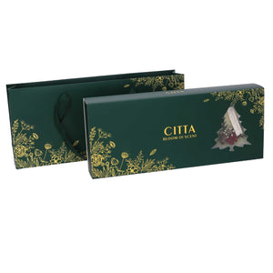 Candele profumate ad albero con confezione regalo set 3 pz