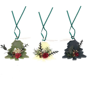 Candele profumate ad albero con confezione regalo set 3 pz
