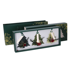 Candele profumate ad albero con confezione regalo set 3 pz