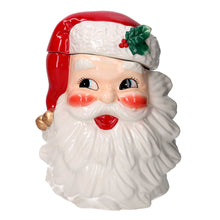Carica l&#39;immagine nel visualizzatore di Gallery, Barattolo in ceramica Babbo Natale
