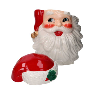Barattolo in ceramica Babbo Natale