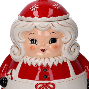 Barattolo in ceramica Mamma Natale