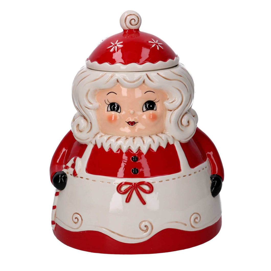 Barattolo in ceramica Mamma Natale