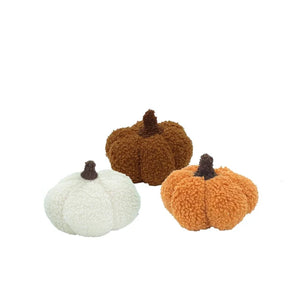 Zucca Teddy piccola in tessuto