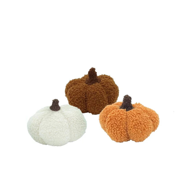 Zucca Teddy piccola in tessuto