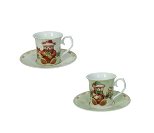 Coppia di tazzine da caffè Coccole