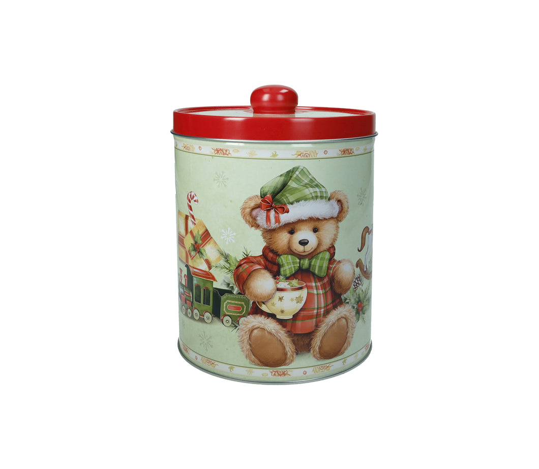 Barattolo con coperchio Coccole in metallo