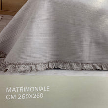 Carica l&#39;immagine nel visualizzatore di Gallery, Trapuntino matrimoniale pizzo San gallo Roma
