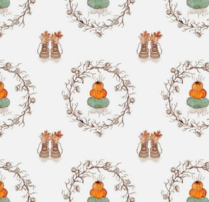 Sottotazza smerlato Hello Pumpkin