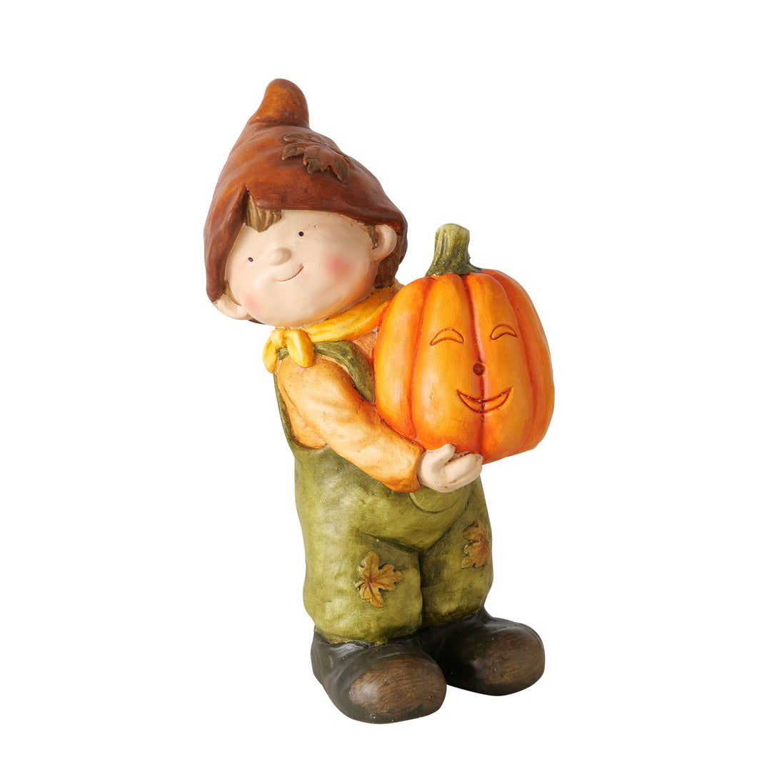 Bimbo con zucca