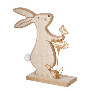Sagoma coniglio in legno