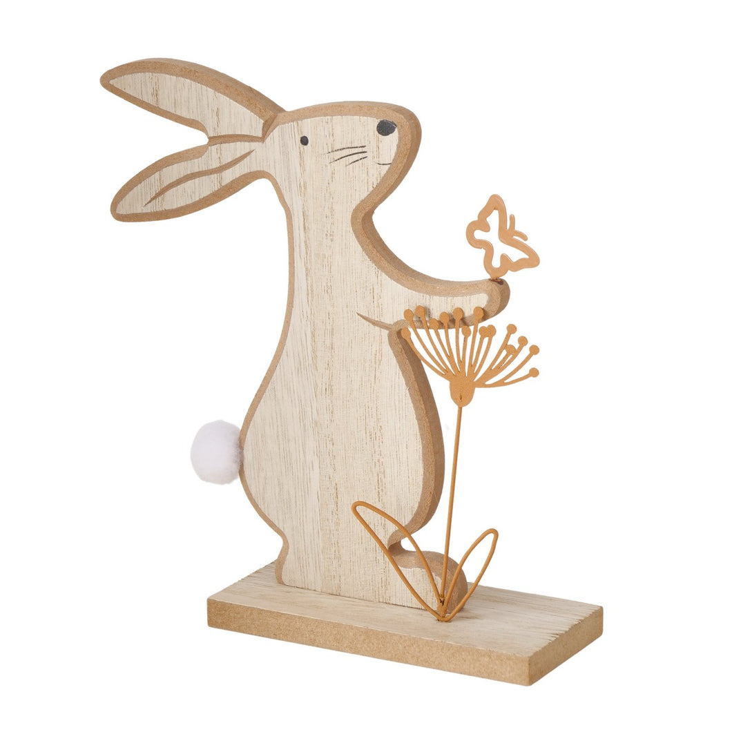 Sagoma coniglio in legno