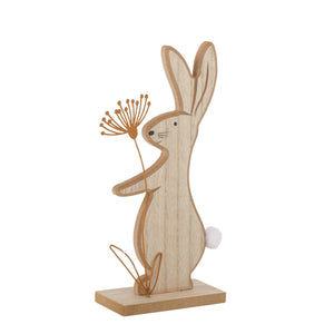 Sagoma coniglio in legno