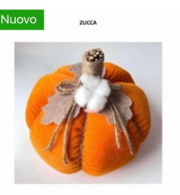 Fermaporta a forma di zucca