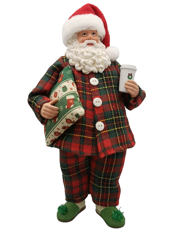 Babbo Natale in pigiama