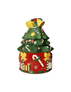 Barattolo albero con coperchio