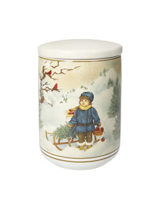 Barattolo Cuccioli bimbi romantici