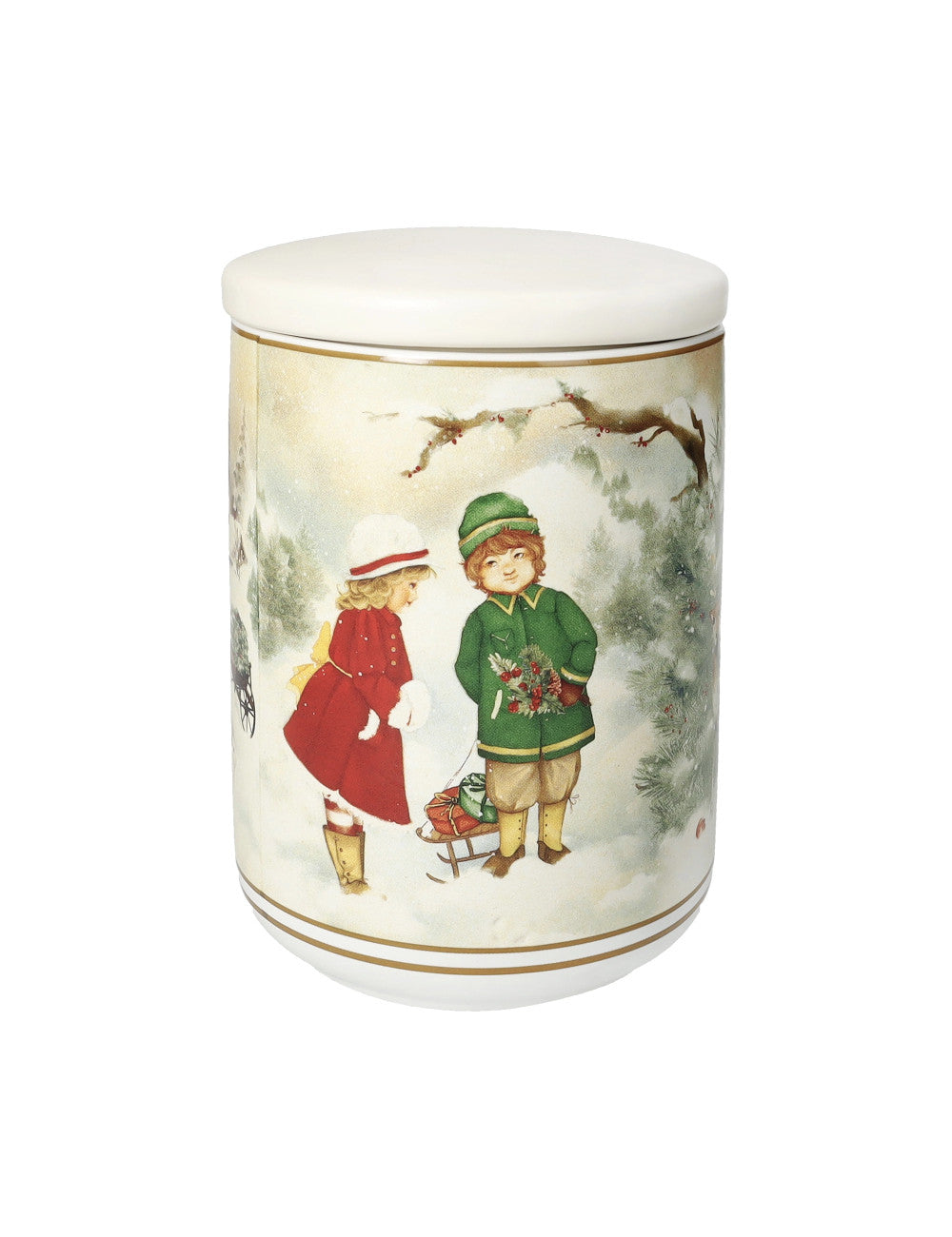 Barattolo Cuccioli bimbi romantici