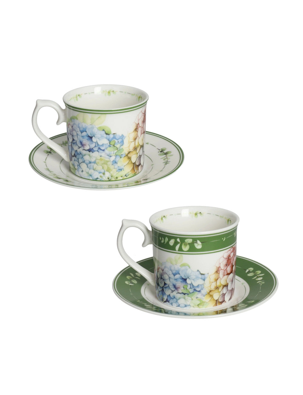 Coppia di tazzine da caffè Flora