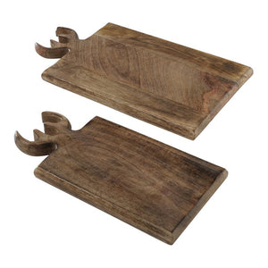 Tagliere cervo in legno