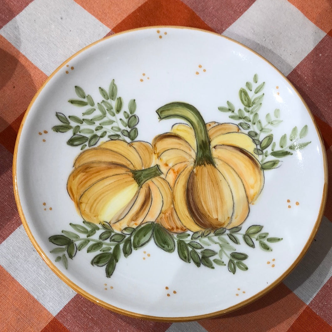 Piatto artigianale zucca